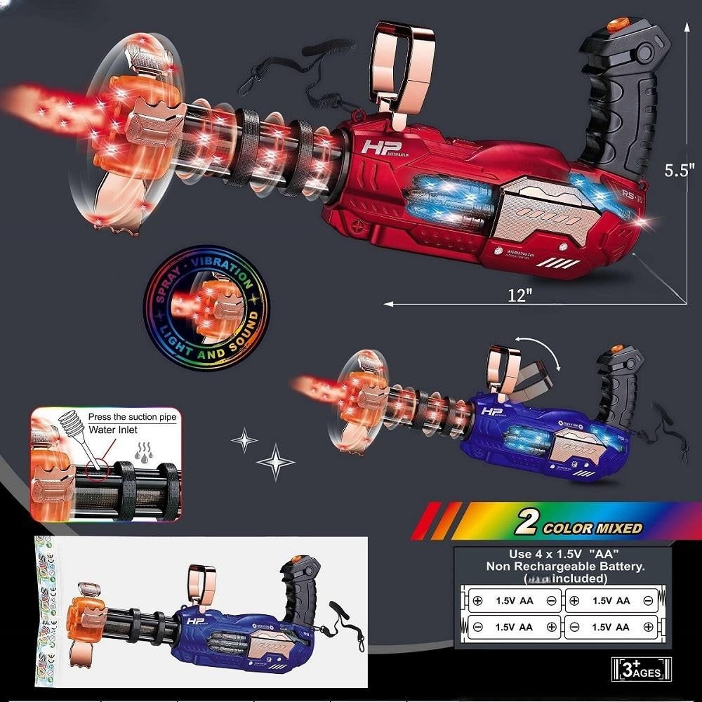 GATLING GUN W/SPRAY 2718