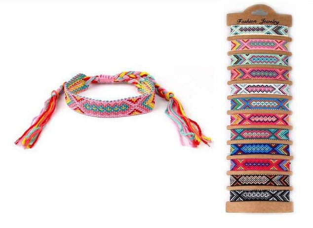 BRACELET YBT-5183 SOUTH WESTERN DESIGN- SOLD BY THE DOZEN