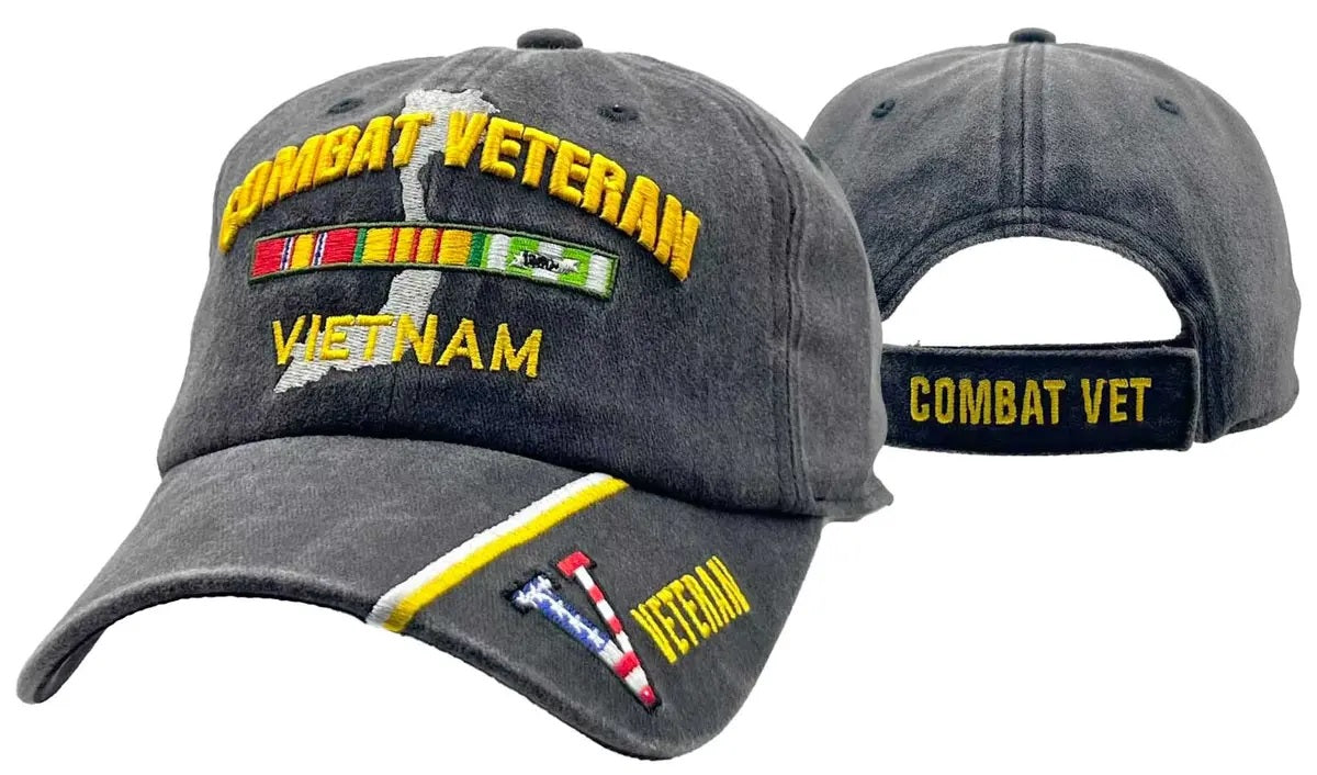 COMBAT VIETNAM VET WASH BK 485