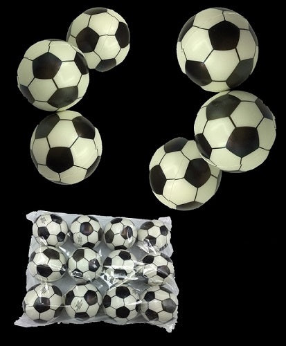 BLACK & WHITE SOCCER BALLS SOLD BY THE DOZEN 3366W