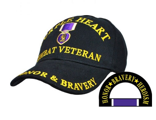 CAP-PURPLE HEART CP00601