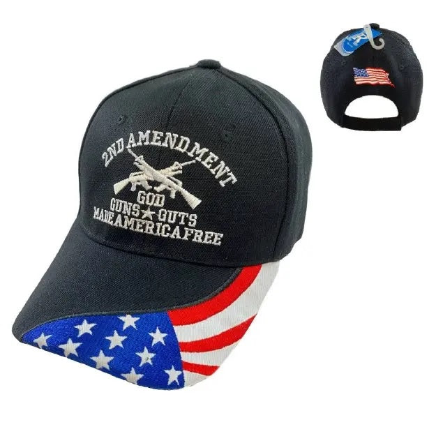 CAP-2ND AMENDMENT GOD-GUNS 4143