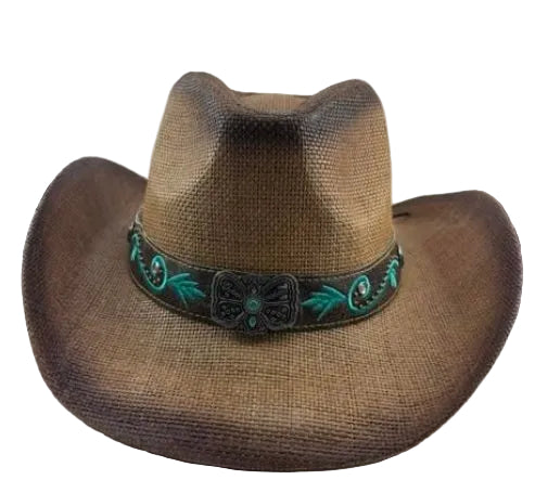 STRAW HAT HNZ-4901 ASSORT, EMB