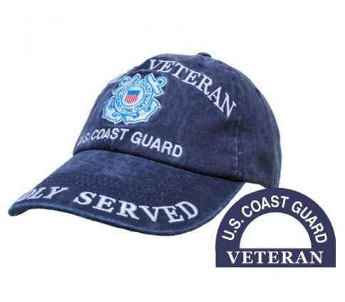 CAP-COAST GUARD WOMAN VET 281