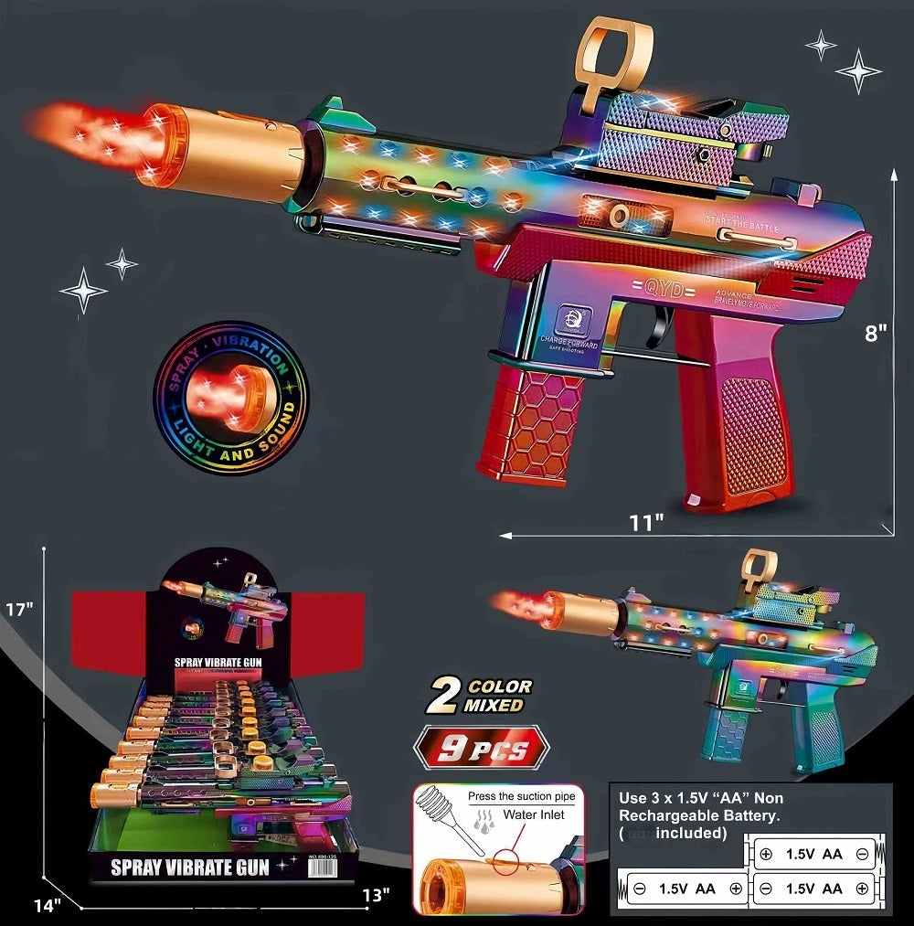 SPRAY VIBRATE GUN 4122- SOLD BY BOX ONLY (9PC)