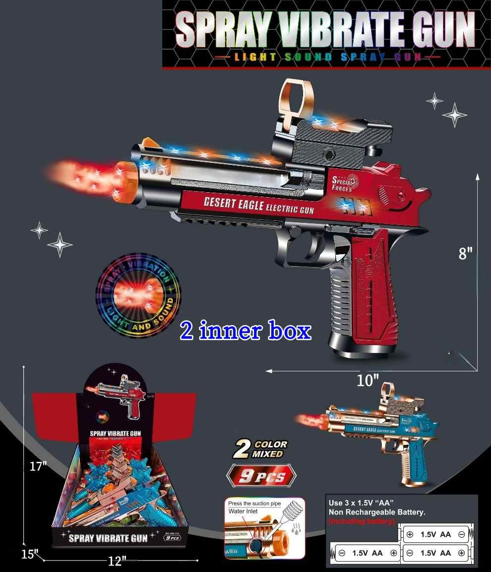 SPRAY VIBRATE GUN 2765 - SOLD BY THE BOX ONLY (9PC)