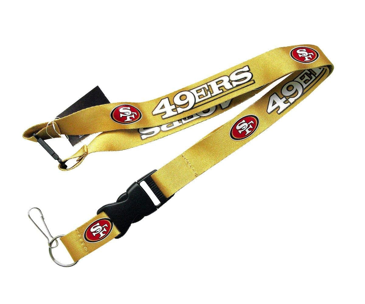 NFL San Francisco 49ers Lanyard - Gold