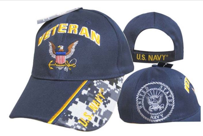 United States Navy Hat - Veteran Logo CAP592M