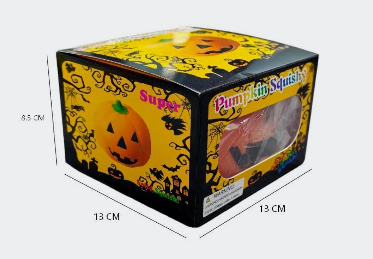 SQUISHY PUMPKIN JUMBO -SOLD BY BOX (4PC) ONLY