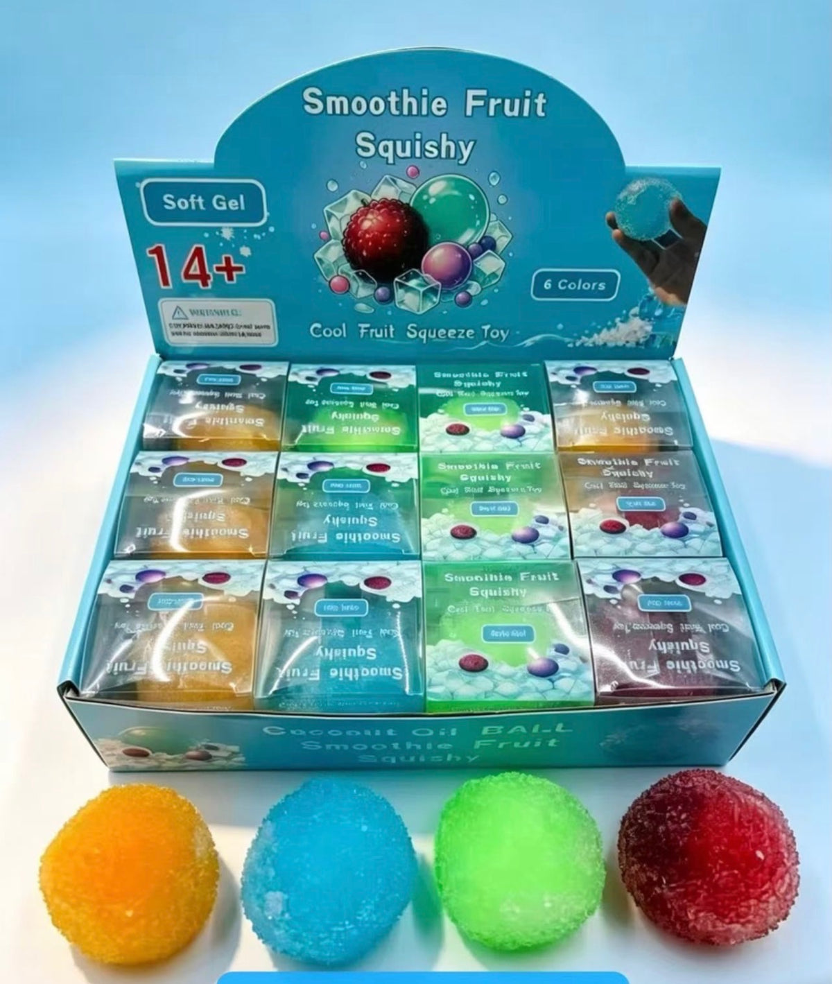 SMOOTHIE FRUIT SQUISHY - ONLY SOLD BY THE DOZEN