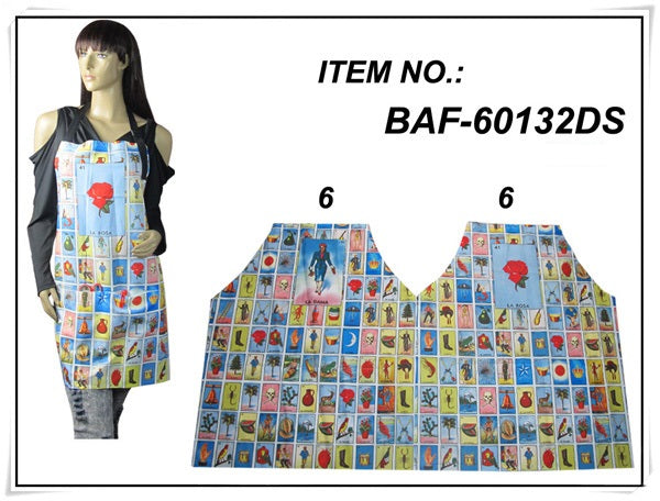 Loteria Apron- Multi Print