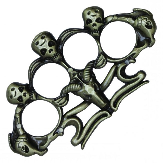 Belt Buckle - Skulls M077