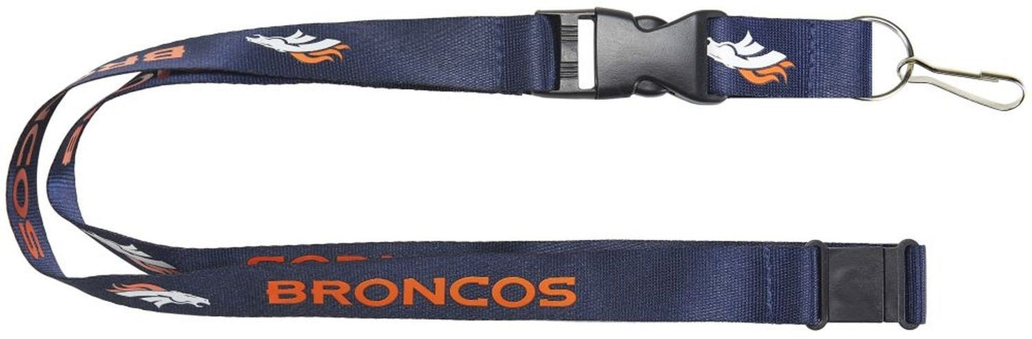 NFL Denver Broncos Lanyard - Blue