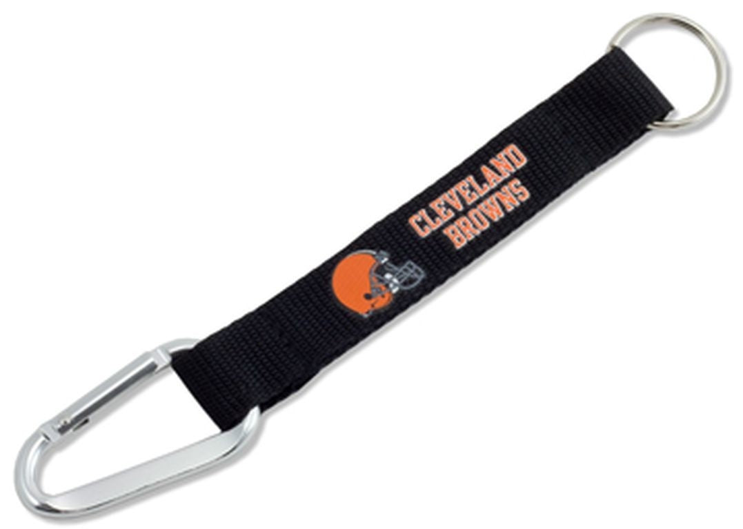 NFL Cleveland Browns K/C Carabiner Lanyard (BROWN)