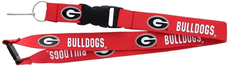NCAA Georgia Bulldogs Lanyard - Red