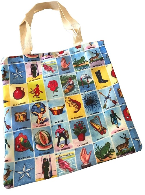 Loteria Canvas Bag One Sided