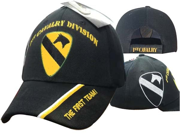 United States Army - 1st Cavalry Division Hat-BK CAP628
