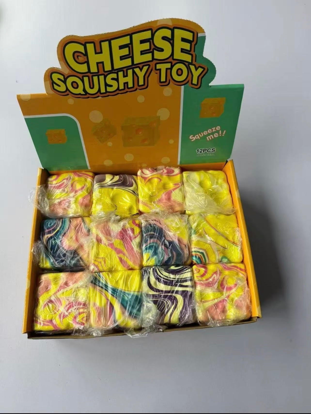 CHEESE - LG MULTI COLOR - SOLD BY DOZEN ONLY