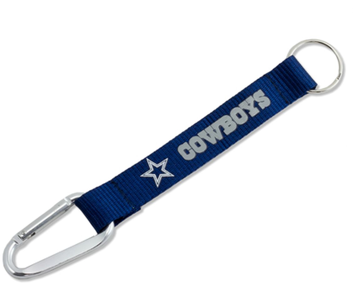 NFL Dallas Cowboys Carabiner Lanyard Keychain