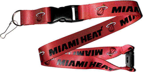 NBA Miami Heat Lanyard - Red