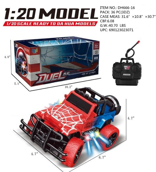 R/C DUEL SPIDER DH666-16