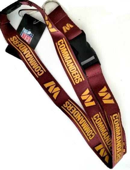 NFL Washington Commanders Lanyard - Maroon