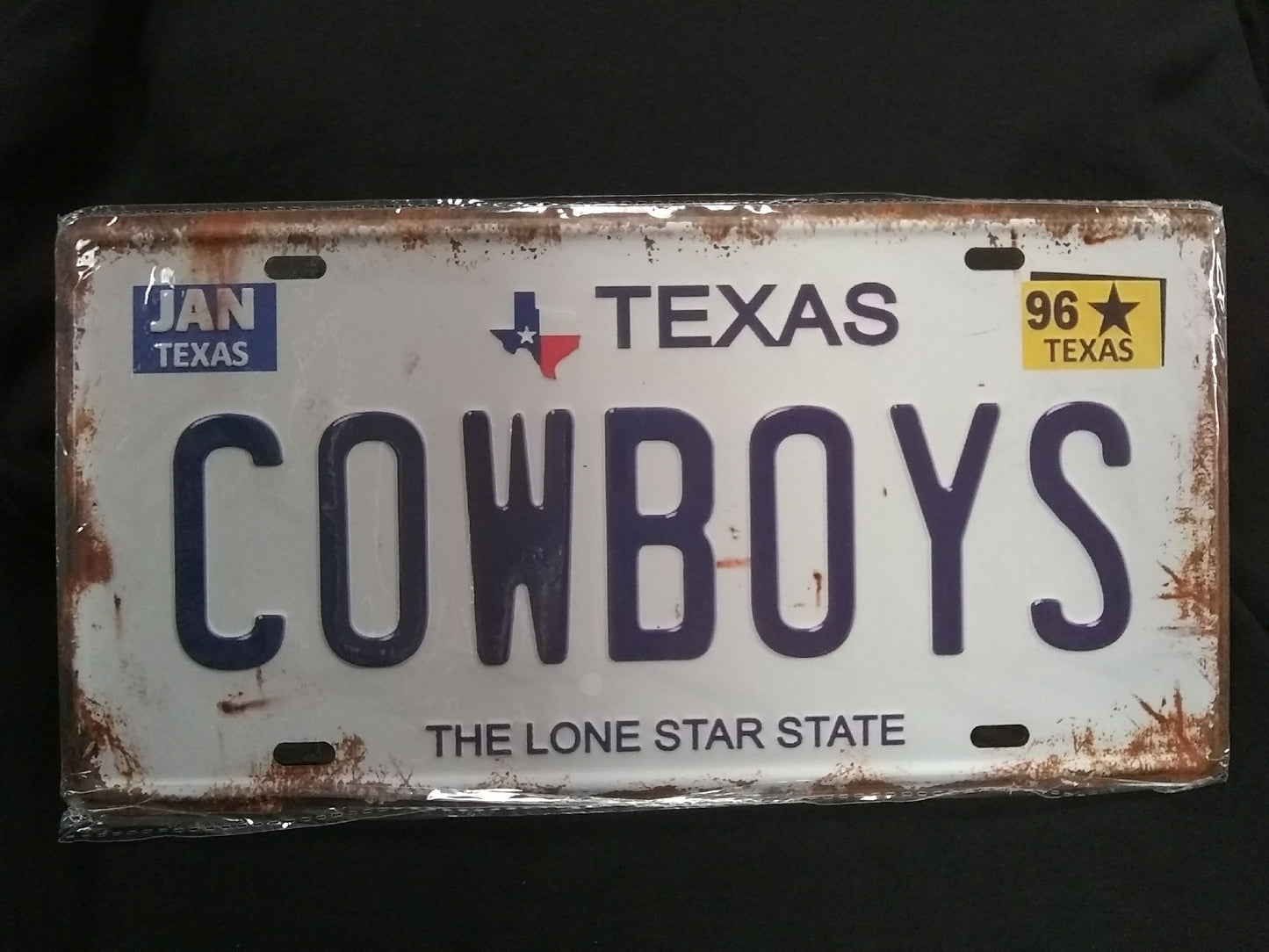 Cowboys License Plate