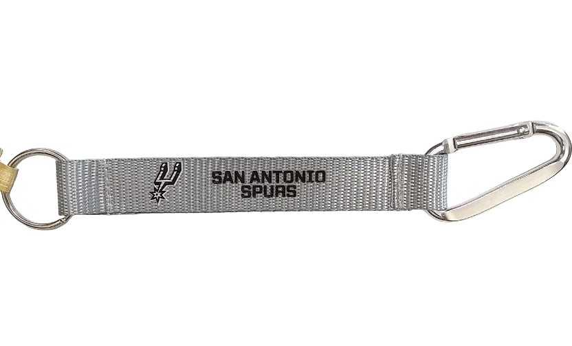 NBA San Antonio Spurs Carabiner Lanyard Keychain