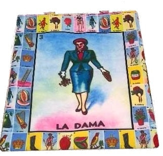 Loteria Canvas Bag One Sided