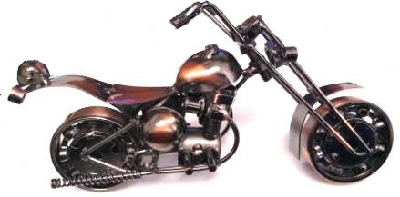 Texas Decor - Metal Motorcycle M13-1