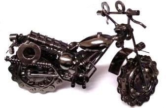 Texas Decor - Metal Motorcycle M5