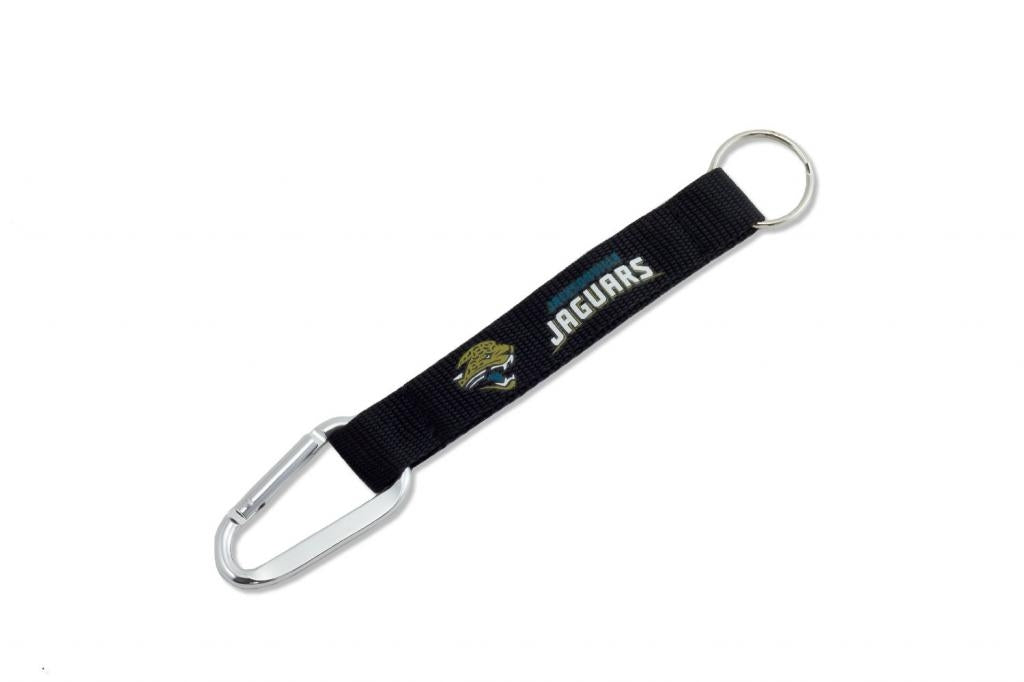 NFL Jacksonville Jaguars K/C Carabiner Lanyard-Black