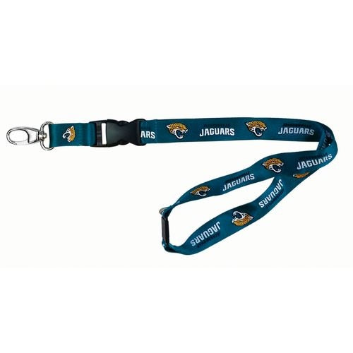 NFL Jacksonville Jaguars Lanyard-Teal