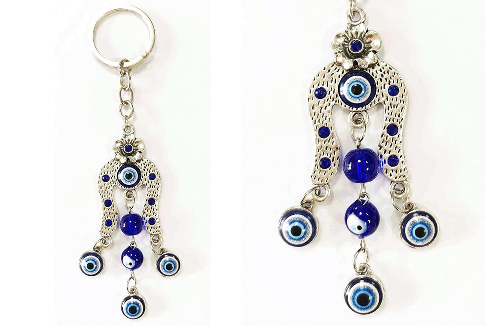 KC (Keychain) 68140 Blue Horse Shoe SOLD BY THE DOZEN