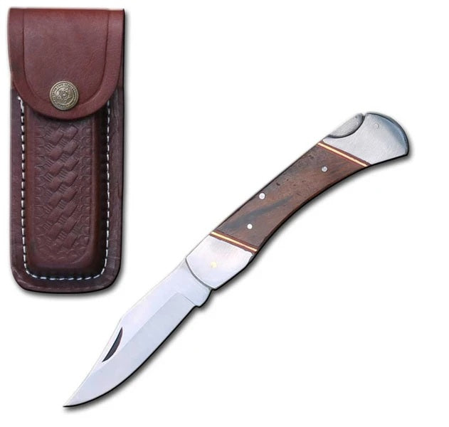 Knife - PK-116-WD Wood Handle Folding
