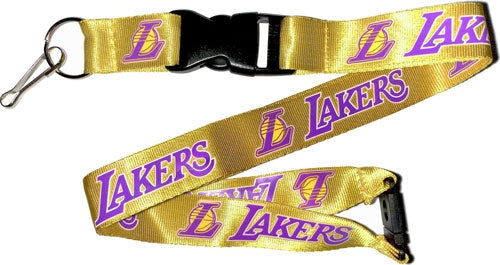 NBA Los Angeles Lakers Lanyard - Yellow