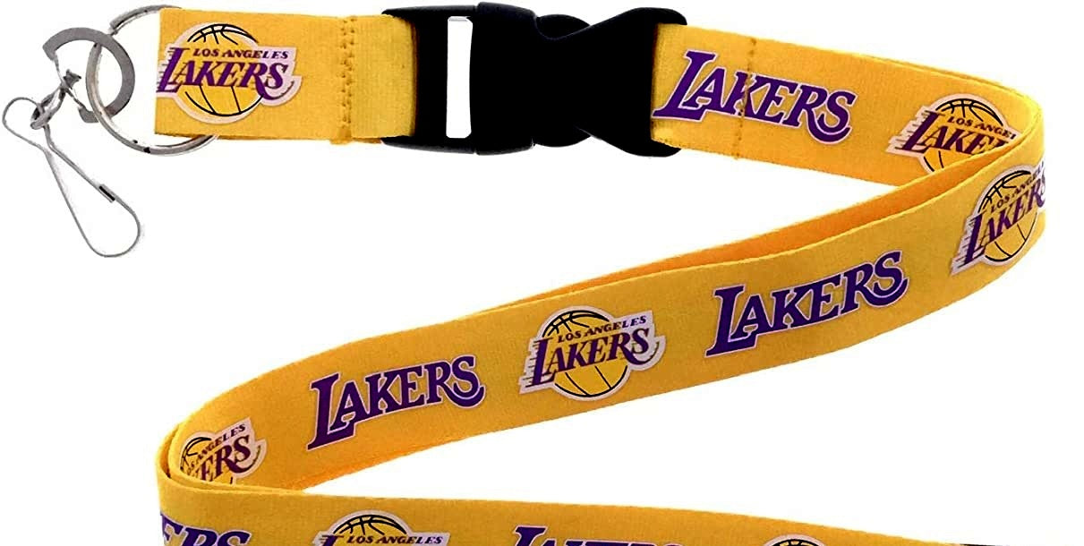 NBA Los Angeles Lakers Lanyard - Yellow