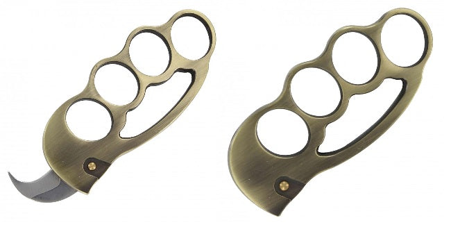 Belt Buckle - M078BR w/Knife