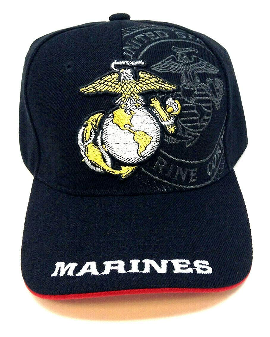 United States Marine Corps Military Hat - Logo/Black #7