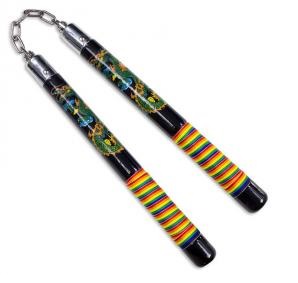 Nunchuck - NC256 Color Dragon/Rope
