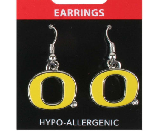 NCAA University of Oregon Ducks Earring Logo