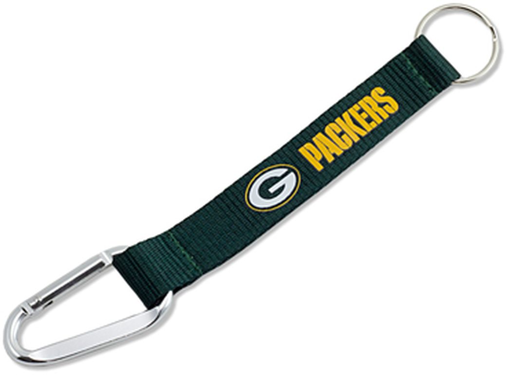 NFL Green Bay Packers Carabiner Lanyard Keychain