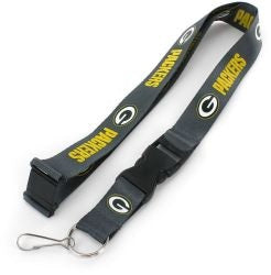NFL Greenbay Packers - Charcoal Lanyard