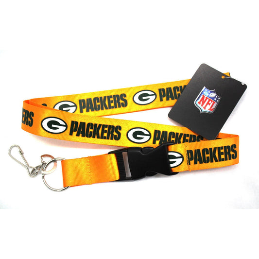 NFL Green Bay Packers Lanyard - Yellow