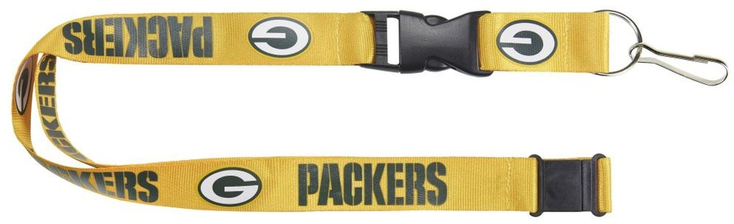 NFL Green Bay Packers Lanyard - Yellow