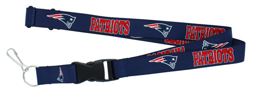 NFL New England Patriots Lanyard - Blue