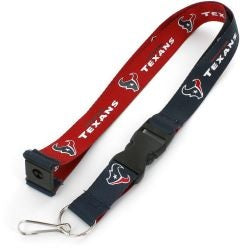 NFL Houston Texans - BL/RD Reverse Lanyard