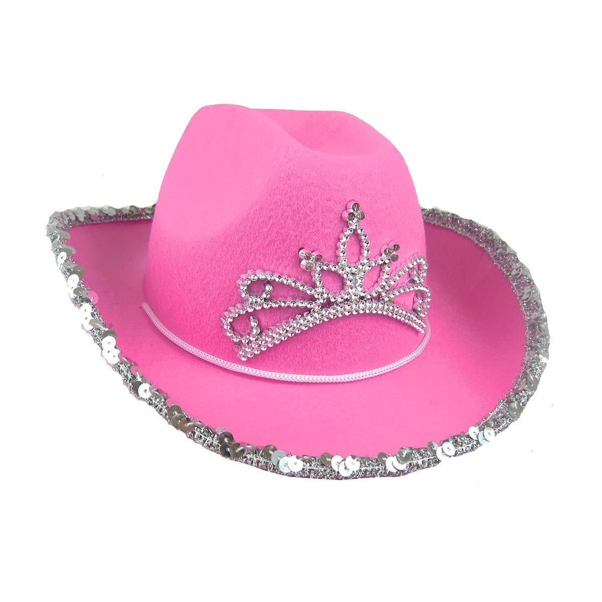 Cowboy Hat with Light-up Tiara