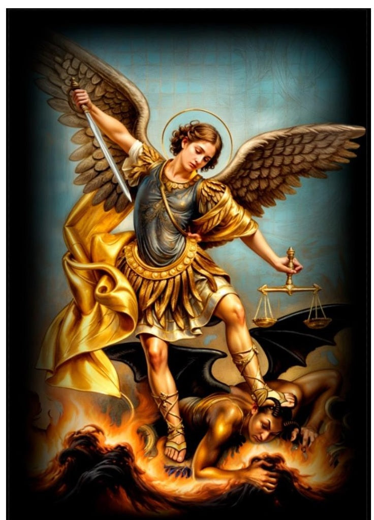 SAINT MICHAEL THE ARCHANGEL, DEFEND US IN BATTLE