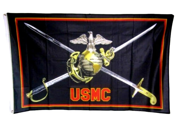 Flag - USMC Swords 1430